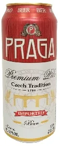 Пиво PRAGA Premium Pils 4.7% /жесть/ 0,5л*24