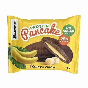 Панкейк BOMBBAR с начинкой "Банановый крем" /флоу-пак/ 40г*10
