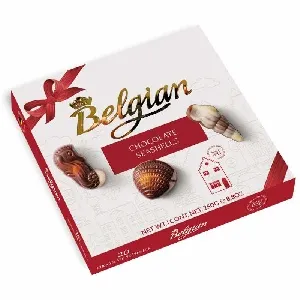 Конфеты THE BELGIAN Дары моря №8806 (красн. бант) 250г*12 Конфеты THE BELGIAN Дары моря №8806 (красн. бант) 250г*12