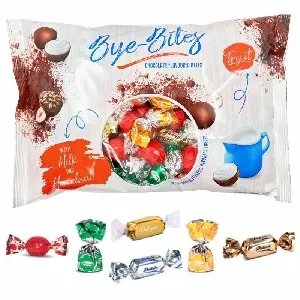 Конфеты SOCADO ассорти конфет BYE BITES /пакет/ 1000г*6