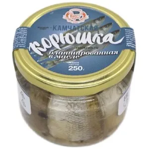 Корюшка САМАРСКИЙ ИКОРНЫЙ ДОМ в масле /стекло/ 200гр*6