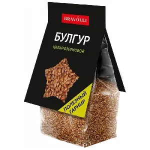 Булгур BRAVOLLI цельнозерновой 350г*6