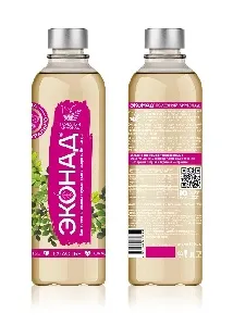 Лимонад ЭКОНАД безалкогольный газированный СЧАСТЬЕ /стекло/ 500мл*8