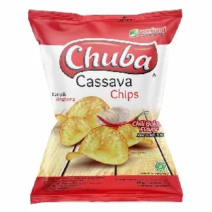 Чипсы Chuba из кассавы со вкусом Чили Баладо 60г*30 Чипсы Chuba из кассавы со вкусом Чили Баладо 60г*30