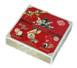 Конфеты REBER 708 Christmas Selection шоколадные ассорти /картон/ 190г*8