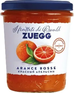 Десерт ZUEGG фруктовый Красный Апельсин /стекло/ 320г*12