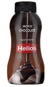 Сироп HELIOS со вкусом шоколада пл.бут. 295г*6
