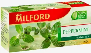 Чай MILFORD Травяной Перечная Мята (20 пакетиков) 30г*12