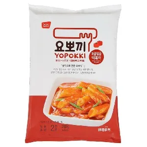 ***Токпокки YOPOKKI Sweet and Spicy сладко-острый (рисовые палочки с соусом 2 порции) /пакет-вакуум/ 280г*24