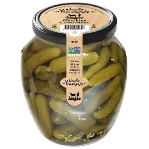 Корнишоны UNCLE YIANNIS маринованные /стекло/ 1035г*6 Корнишоны UNCLE YIANNIS маринованные /стекло/ 1035г*6