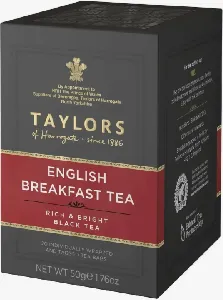 Чай TAYLORS черный Английский завтрак 20 пак. /картон/ 50г*6