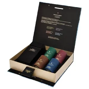 Набор KIOKO YOTTSUNO ENERUGI чёрного чая в тубусах (5видов 150+30+30+10+10г) 230г*7