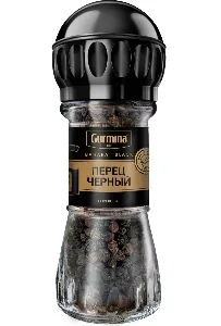 Перец GURMINA BAHARAT BLACK чёрный горошек /мельница/ 41г*6 Перец GURMINA BAHARAT BLACK чёрный горошек /мельница/ 41г*6