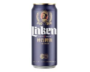Пиво LINKEN BEER светлое фильтрованное пастеризованное 3,3% /жесть/ 0,5л*12