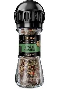 Приправа GURMINA BAHARAT BLACK травы Италии /мельница/ 41г*6 Приправа GURMINA BAHARAT BLACK травы Италии /мельница/ 41г*6
