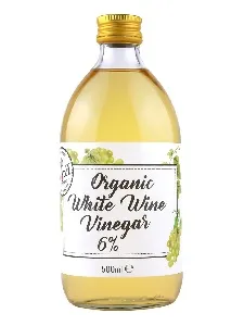 Уксус ECOCE белый винный ORGANIC натуральный /стекло/ 500мл*6 Уксус ECOCE белый винный ORGANIC натуральный /стекло/ 500мл*6