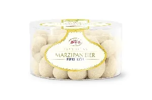 Яйца ZENTIS марципановые с яичным ликером /пластик/ 500г*12 Яйца ZENTIS марципановые с яичным ликером /пластик/ 500г*12