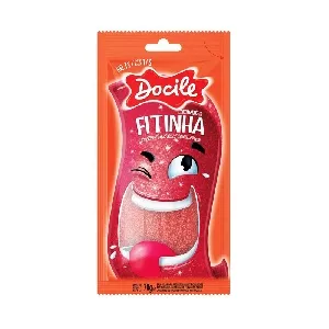 Жевательный мармелад DOCILE SOUR STRAWBERRY BELTS (ЛЕНТЫ со вкусом клубники) (блок 70г*12шт) /пакет/ 70г*12