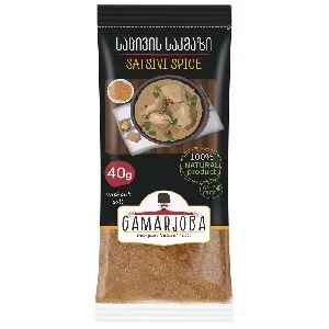 Приправа GAMARJOBA для сациви /пакет/ 40г*20