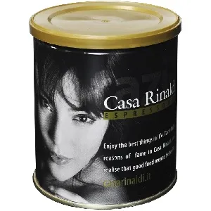 Кофе Casa Rinaldi натуральный Эспрессо молотый "Золотой" /жесть/ 250г*6