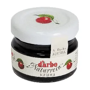 Конфитюр DARBO Вишня /стекло/ 28г*60