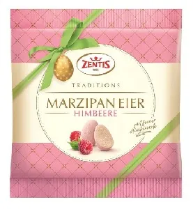 Яйца ZENTIS марципановые с малиной /пакет/ 125г*36 Яйца ZENTIS марципановые с малиной /пакет/ 125г*36