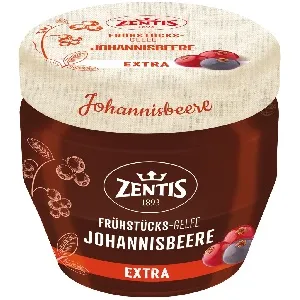 Конфитюр-желе ZENTIS экстра из смородины /стекло/ 230г*10