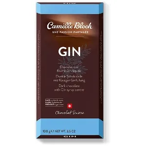 Шоколад CAMILLE BLOCH GIN горький с джином 100г*12