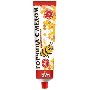 Горчица HAAS c медом /тюбик/ 170г*12