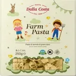 Макаронные изделия DALLA COSTA фигурные без добавления яиц «Ферма» Farm pasta /картон/ 250г*15