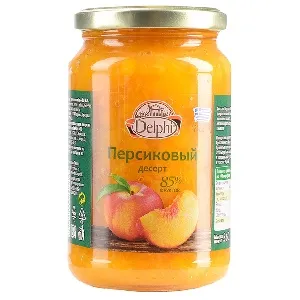 Десерт DELPHI персиковый /стекло/ 360г*12
