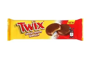 Печенье TWIX с карамельной начинкой, покрытое молочным шоколадом 132г*12 Печенье TWIX с карамельной начинкой, покрытое молочным шоколадом 132г*12