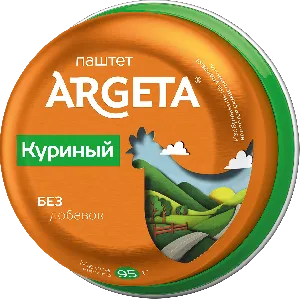 Паштет ARGETA куриный /жесть/ 95г*14
