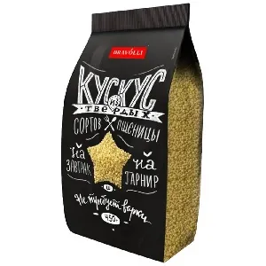Кускус BRAVOLLI из твердых сортов пшеницы 450г*10