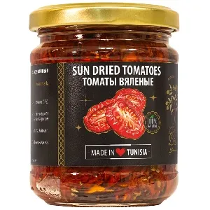 Томаты DOMAINE BELDI вяленые на солнце /стекло/ 200г*12 Томаты DOMAINE BELDI вяленые на солнце /стекло/ 200г*12