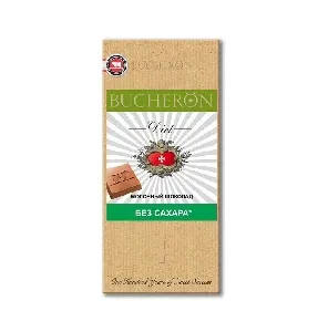 Шоколад BUCHERON молочный без сахара /картон/ 70г*10