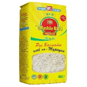 Рис TaMashAe MIADI PREMIUM Басмати плов по-турецки /пакет/ 450г*12