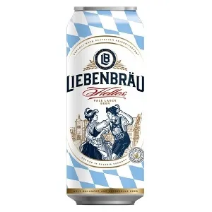 Пиво LIEBENBRAU светлое HELLES алк. 5,1% /жесть/ 0,5л*24