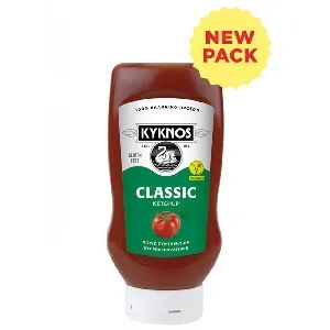Кетчуп KYKNOS CLASSIC томатный /пластик/ 560г*12