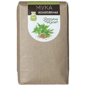 Мука Здоровые Вкусы Конопляная /крафт-пакет/ 300г*10