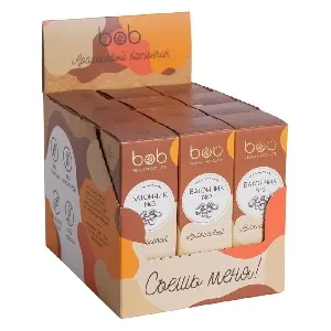 Батончик BOB №3 глазированный Арахисовый /шоубокс/ 45г*12