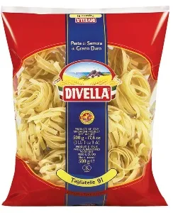 Макаронные изделия DIVELLA Nidi di semola №91 TAGLIATELLE гнезда 500г*12