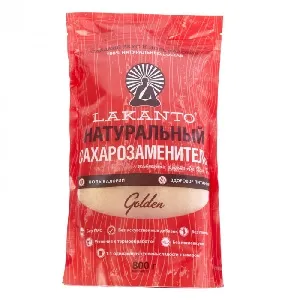 Сахарозаменитель LAKANTO Golden /пакет/ 800г*8