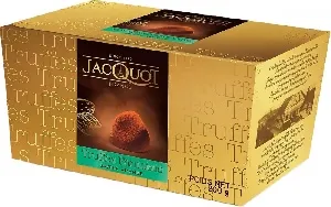 Трюфели JACQUOT классические "Фантазия" со вкусом миндаля /картон/ 200г*16