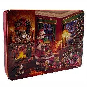 Печенье ARBELСO ассорти бисквитного печенья РОЖДЕСТВО /жесть/ 420г*6