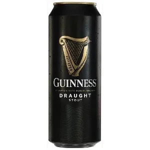Пиво GUINNESS Draught 4.2% темное фильтрованное пастеризованное (с азот. капсулой) /жесть/ 0,44л*24