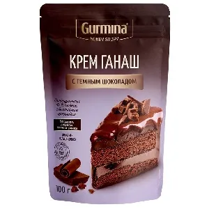 Крем GURMINA HONEY STORY ганаш с т/шоколадом 100г*10