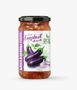 Баклажаны ECOFOOD жареные с чесноком /стекло/ 350г*6 Баклажаны ECOFOOD жареные с чесноком /стекло/ 350г*6