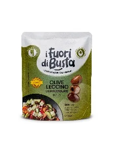 *Оливки I FUORI DI BUSTA б/к с.leccino консервированные /дой-пак/ 100гр*12