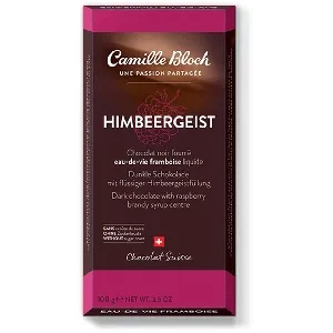 Шоколад CAMILLE BLOCH HIMBEERGEIST горький с малиновым бренди 100г*12